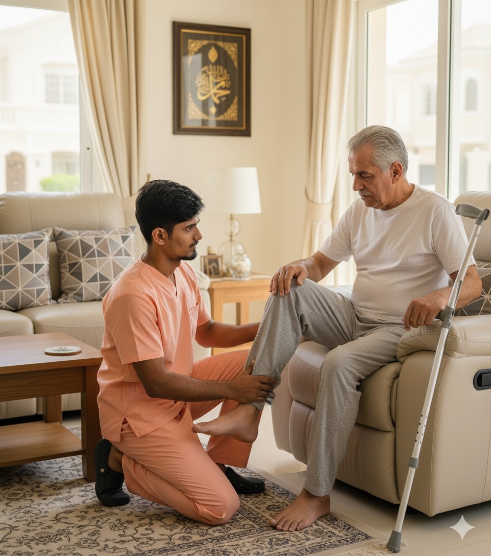 Hip Replacement Recovery at Home in the UAE